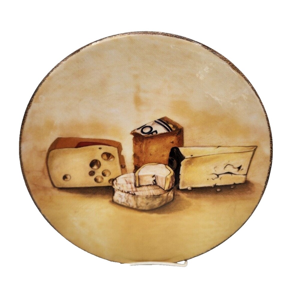 Williams Sonoma Charcuterie Cheese Frommage Serving Platter Italy 10.5" Ceramic